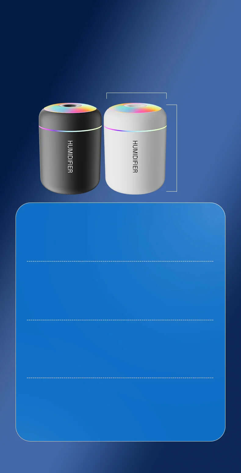 USB Mini-Luftfugter med Aromaterapi