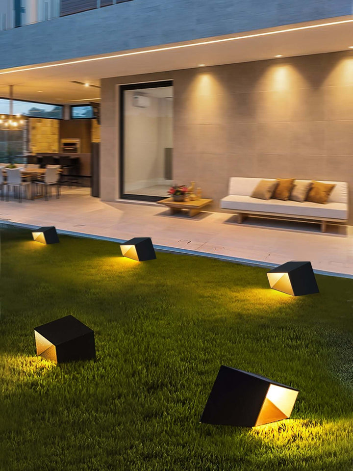 LED Solar Udendørs Havekubelys IP65