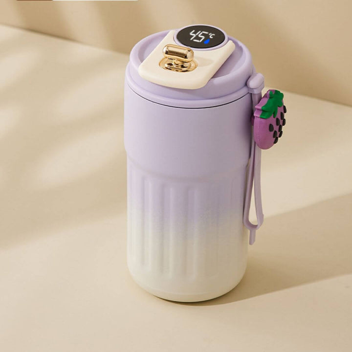 Isoleret termokop 450ml med LED temperaturvisning