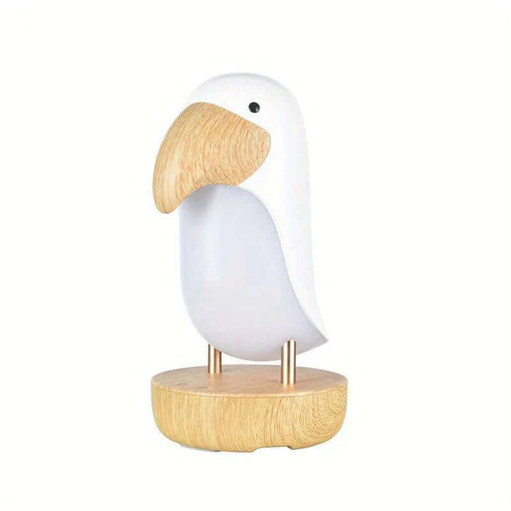 Genopladelig LED Fuglenatlampe til Børn