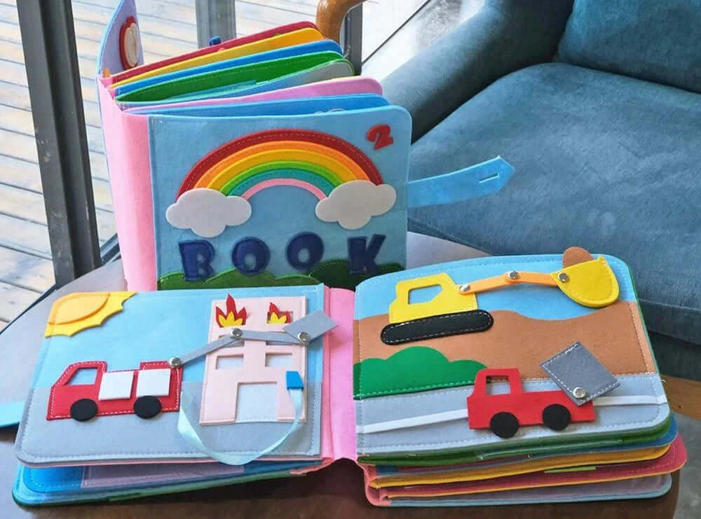 Montessori Filt Billedbog - Eventyr & Kreativitet