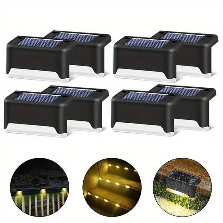 Solar LED Væglamper til Have & Terrasse Belysning