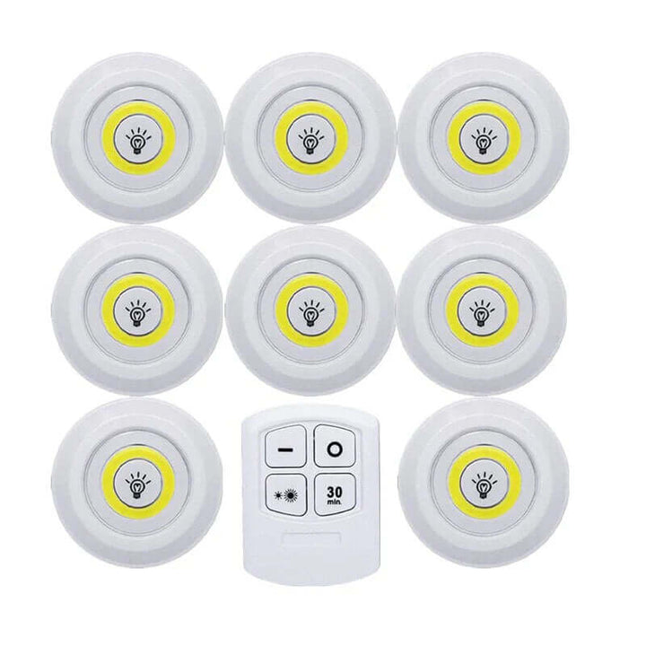 Smarte LED-belysning med Timer & Fjernbetjening