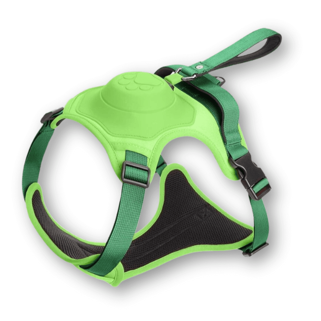 Hundesele med FlexiLead line