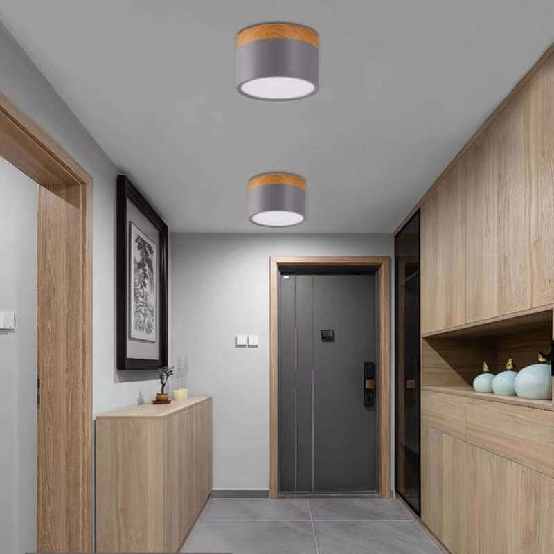 Moderne LED Loftslys i Morandi Stil