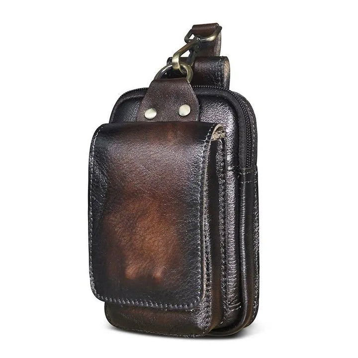 Mænds LeatherGuard Pro Taljetaske