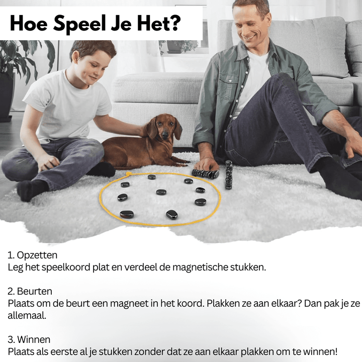 Magnetisk rejseskak - kompakt og strategisk