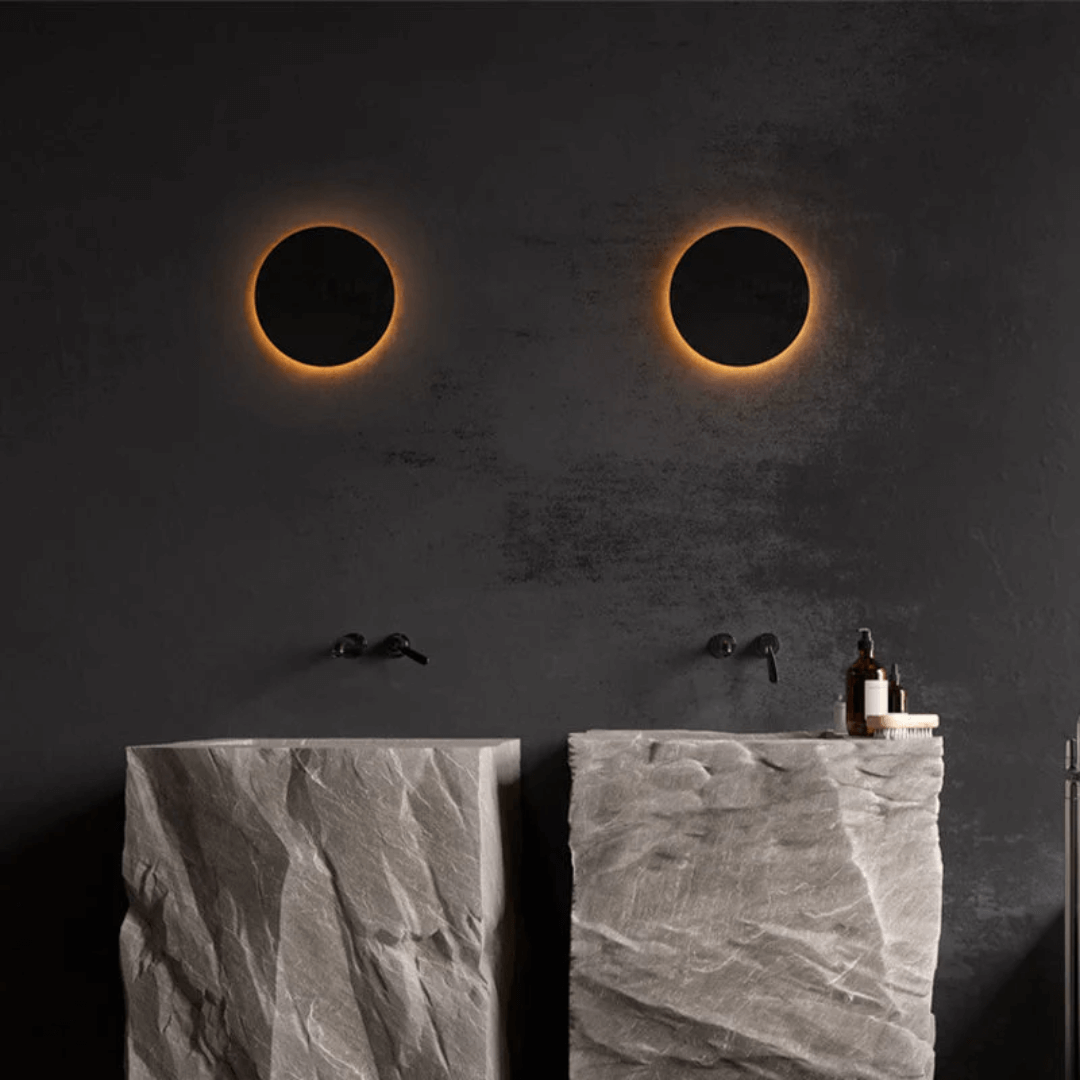 Minimalistisk LED udendørsvæglampe