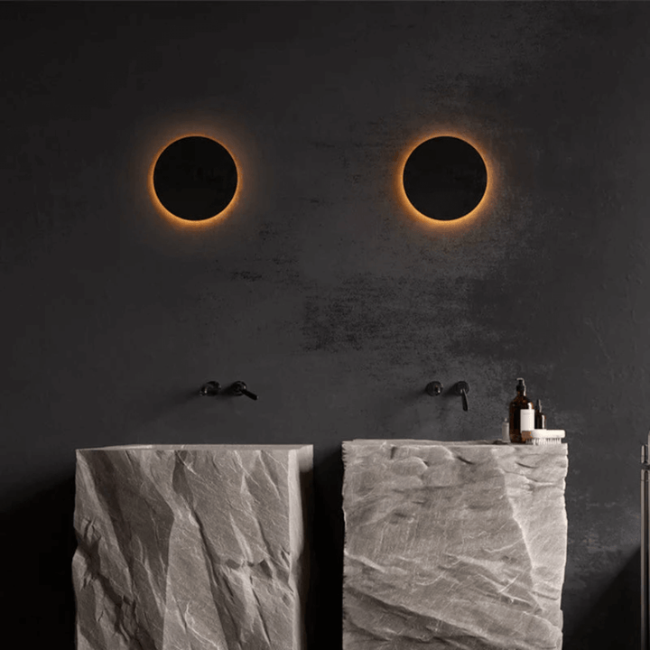 Minimalistisk LED udendørsvæglampe