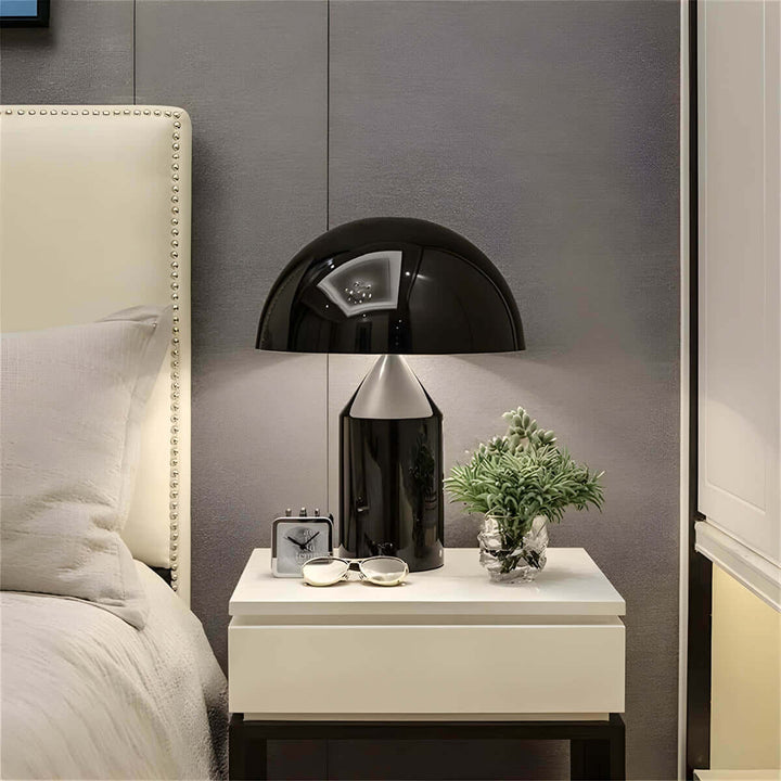 Vintage bordlampe med moderne flair