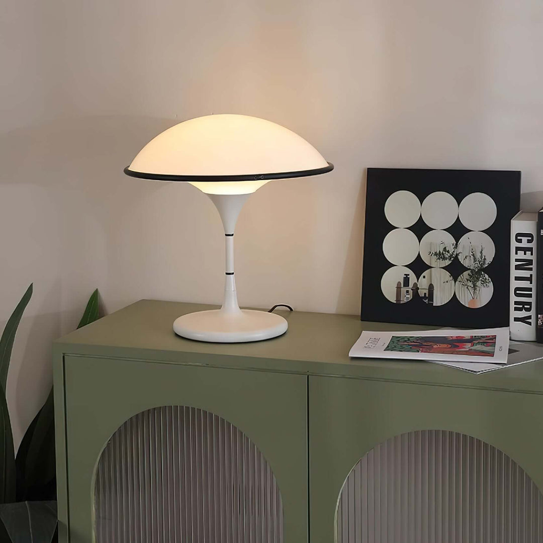 Designer Bordlampe Fontana Sort