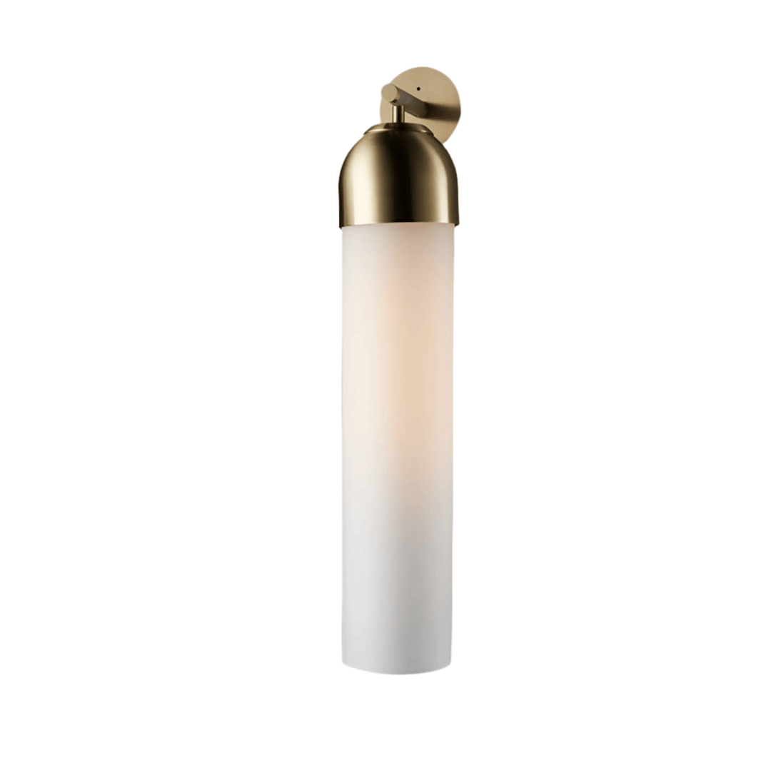 Elegant væglampe i kunstglas