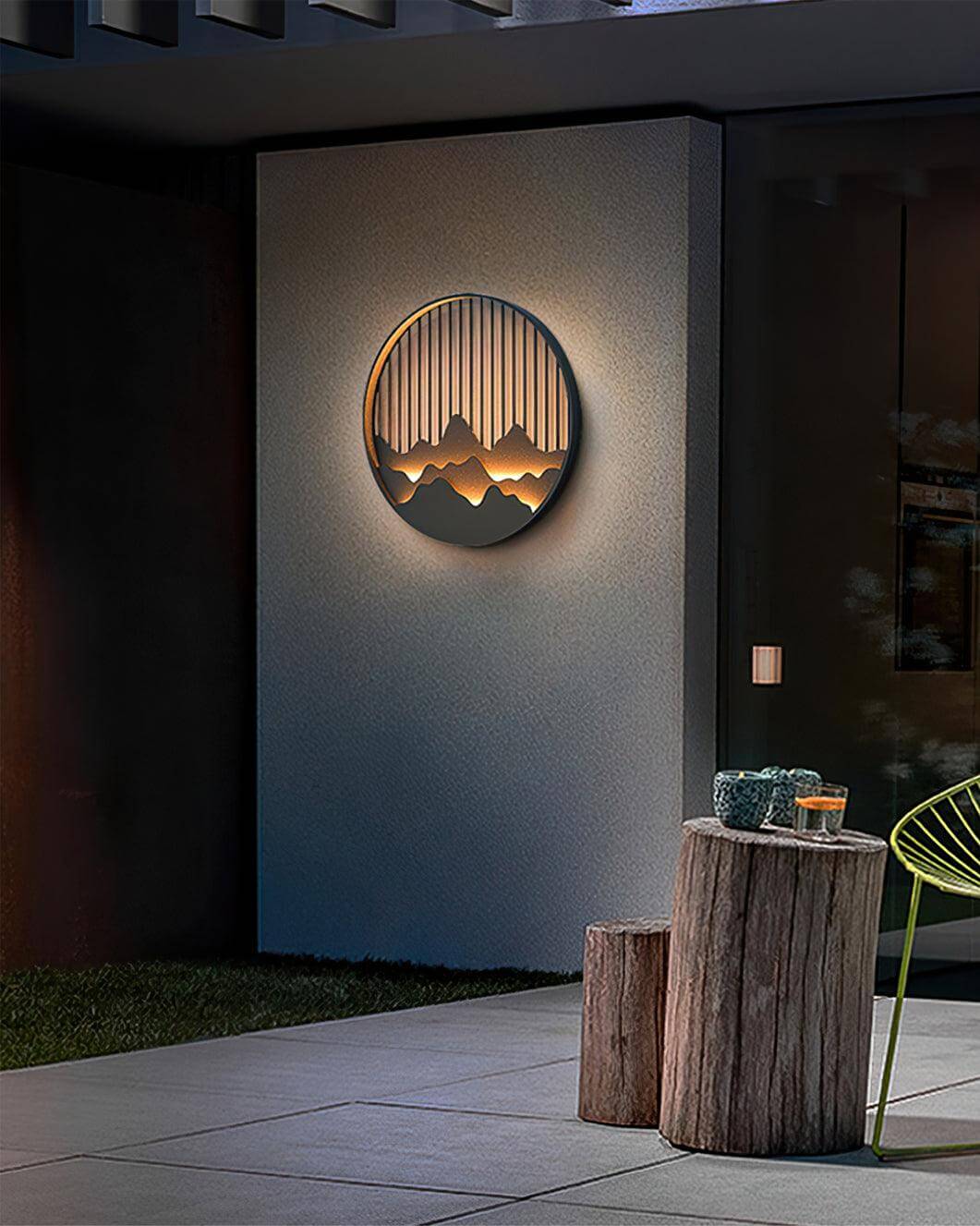 LED Væglampe Udendørs, Vandtæt, Moderne Design
