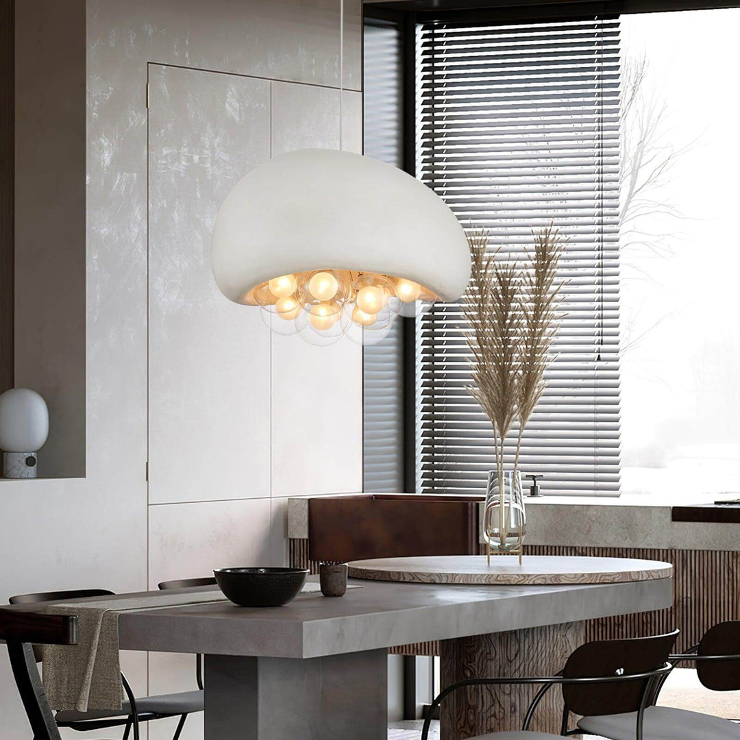 Moderne pendellampe med boble-design