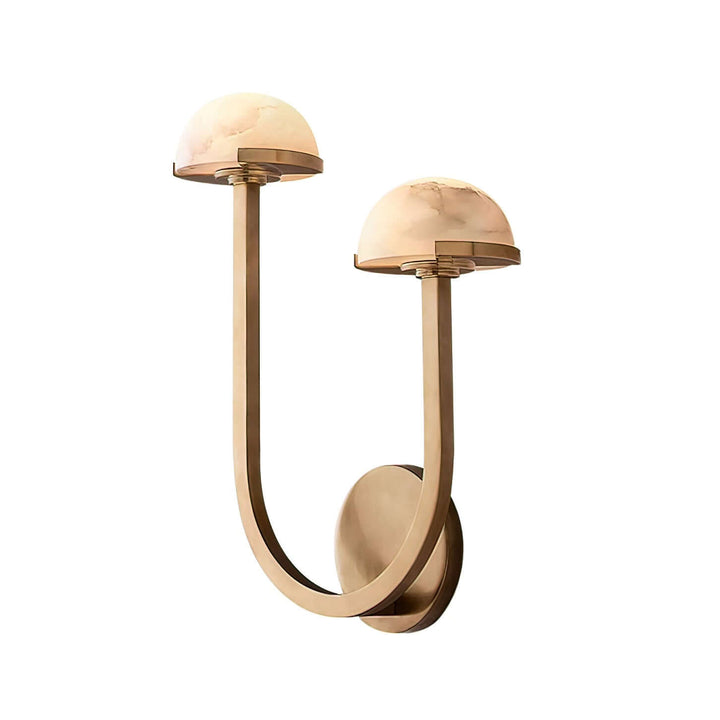 Svamp alabast væglampe, moderne design