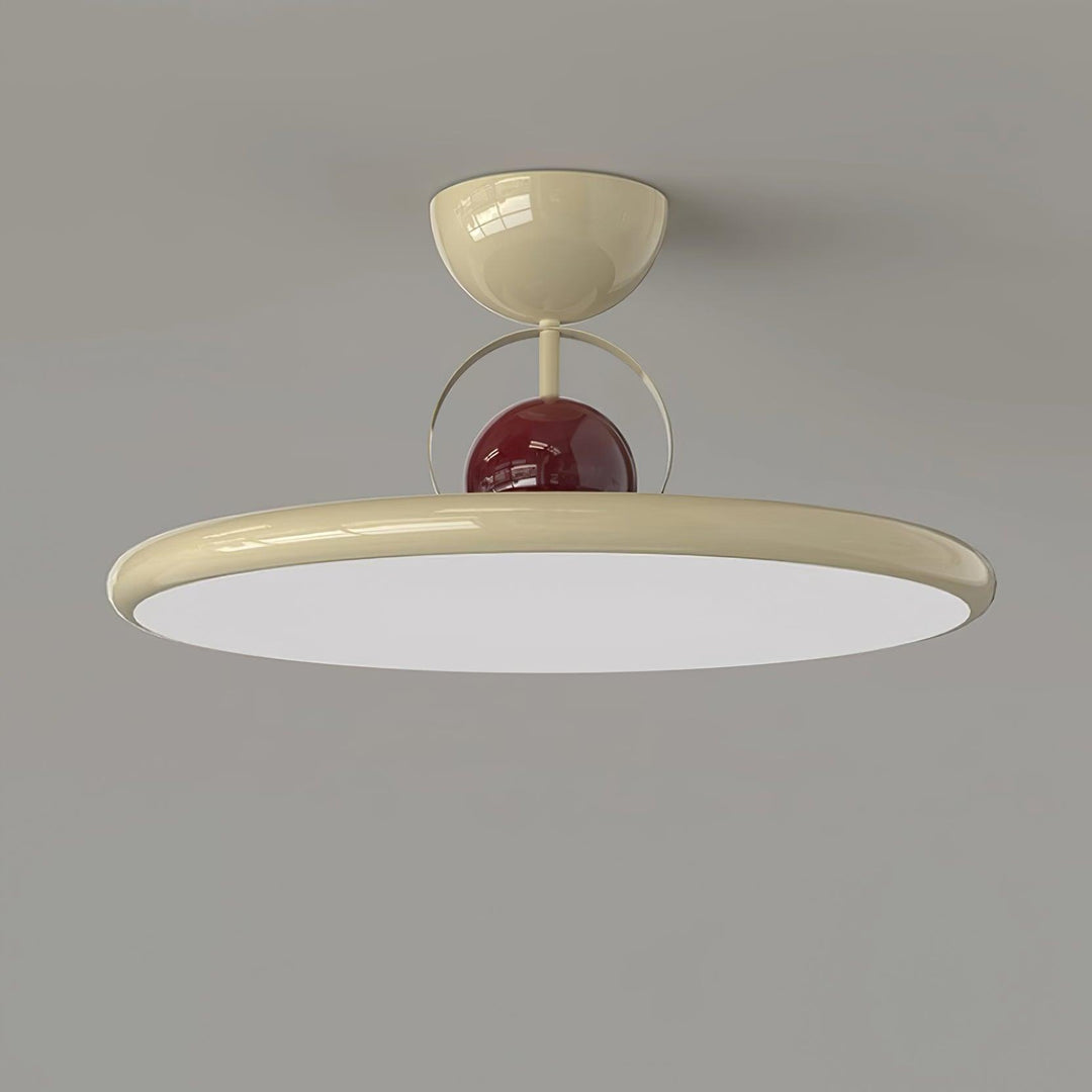 Moderne LED Loftsloftslampe i Akryl og Metal