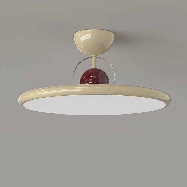 Moderne LED Loftsloftslampe i Akryl og Metal