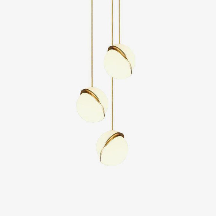 Måneformet Pendellampe i Moderne Design