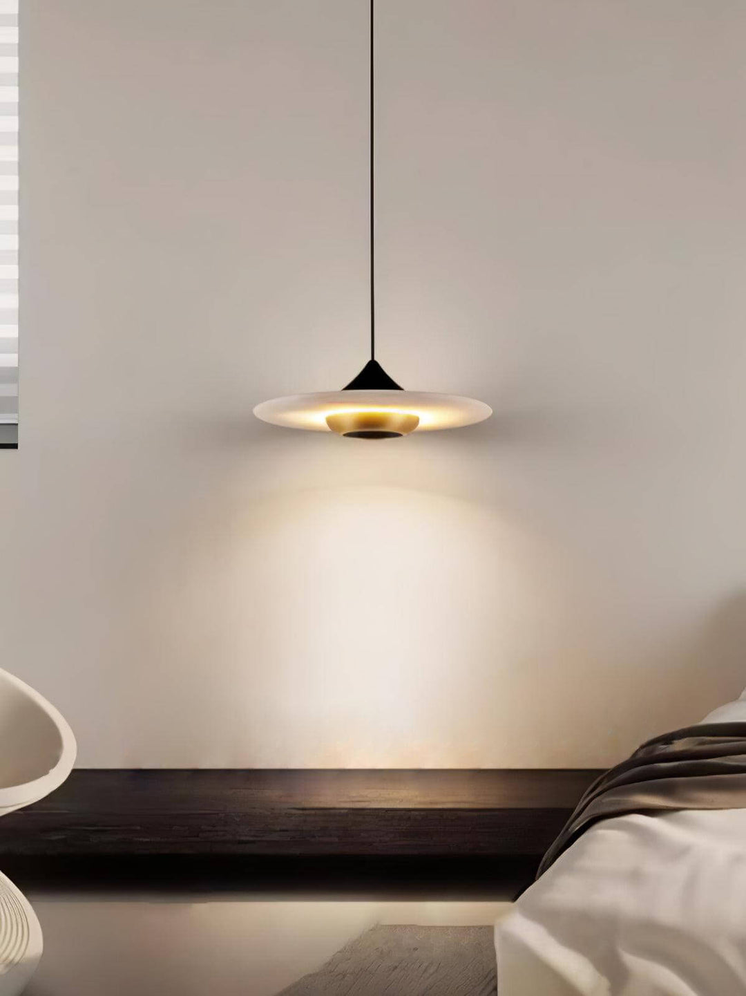 Elegant Marmor Pendel LED Loft Lampe