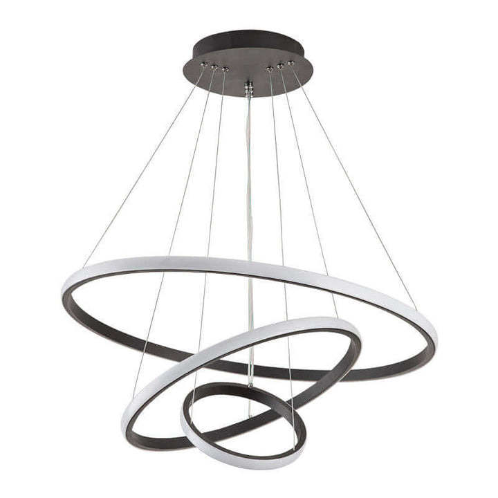 LED Loftloftslampe med 3 Ringen, Dæmpbar