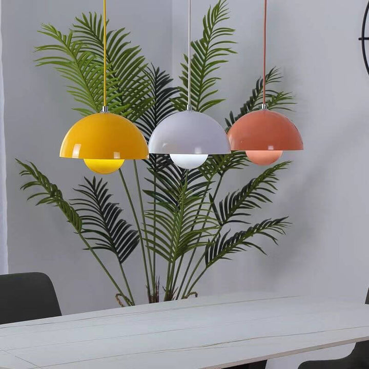 LED Pendelarmatur i urtepotte design til soveværelset