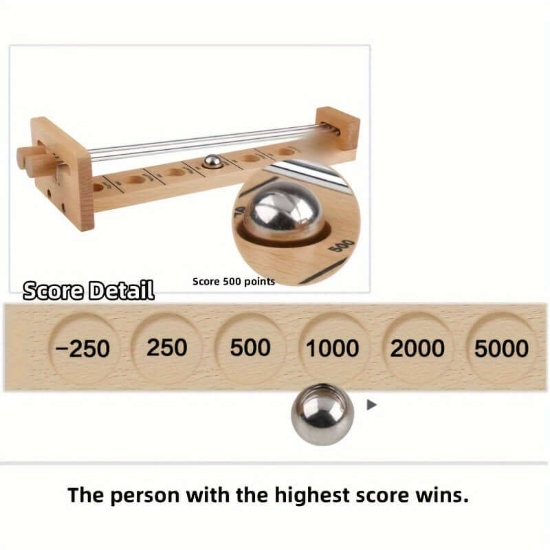 Træ-pinballspil - Rumrejse for familien