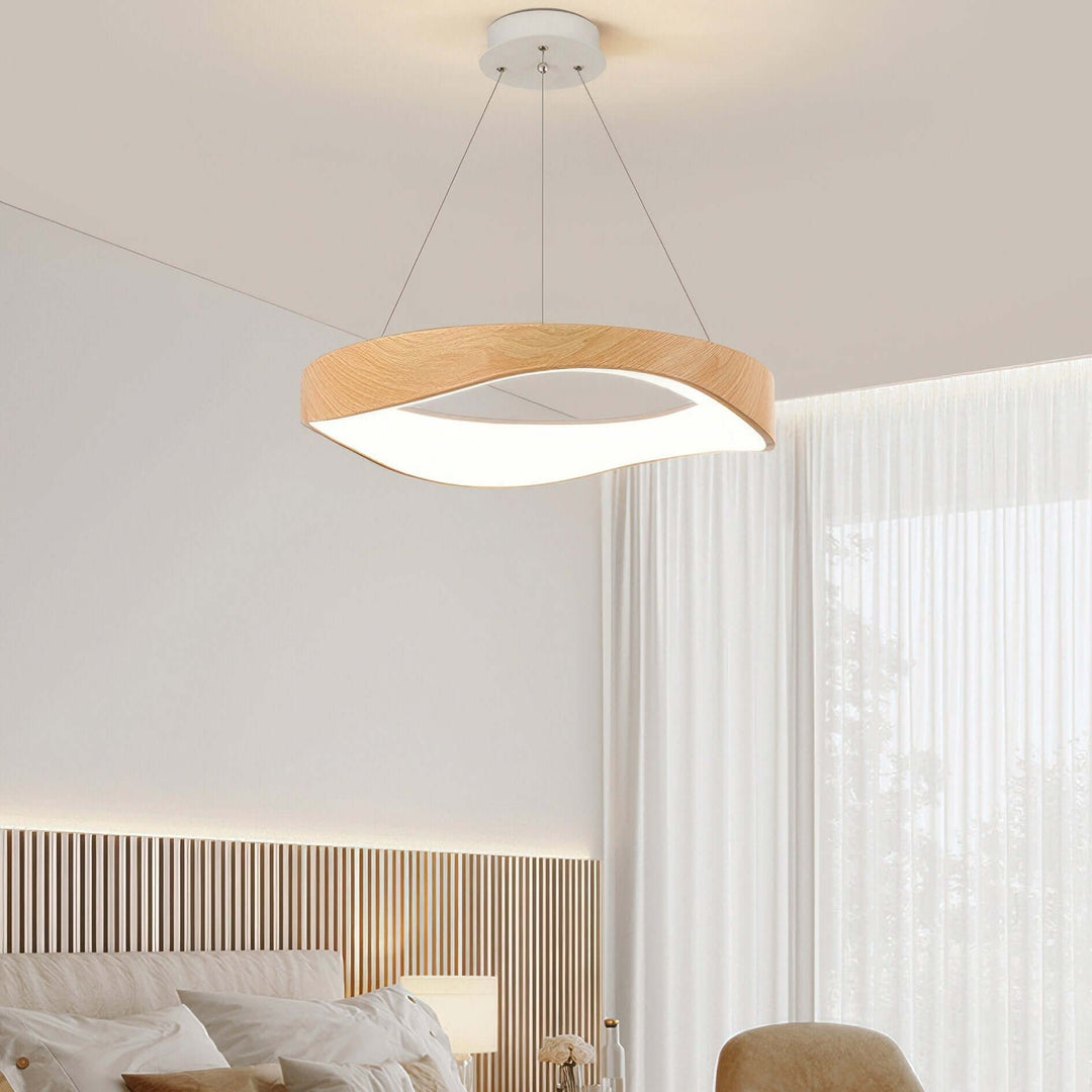 Moderne Rund LED-Pendellampe til Hjemmet