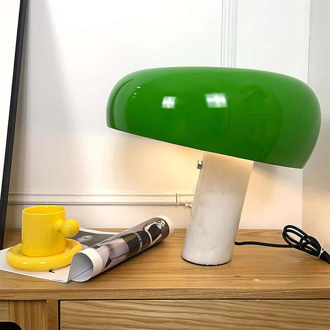 Designer Bordlampe i Marmor