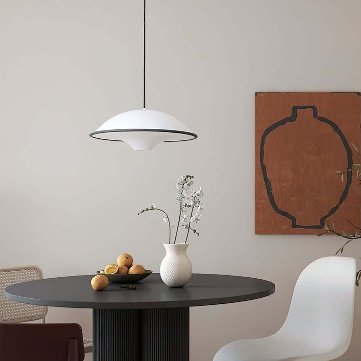 UFO Pendel Lampe - Akryl & Metal