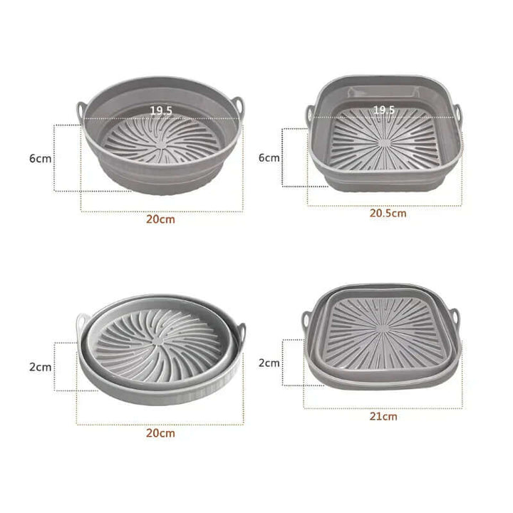 Silikoneinsats til Airfryer - Non-stick & Varmebestandig
