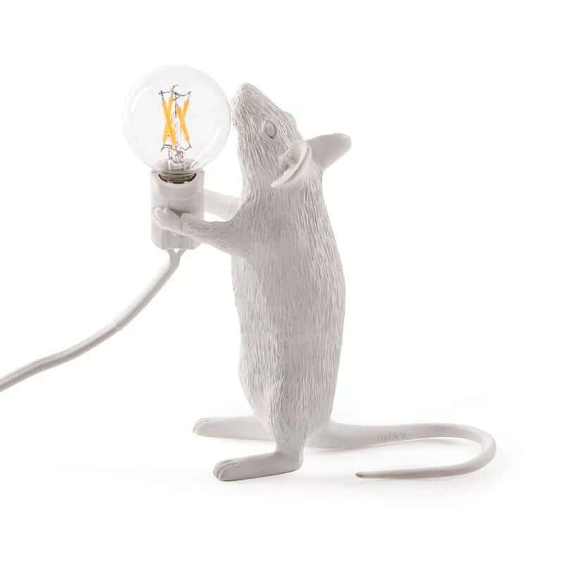 Dekorativ Muse Bordlampe