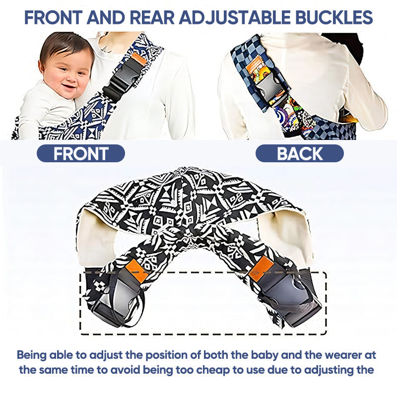 Letvægts bæresele for dagligdag og rejse. Ergonomisk design sikrer komfort for baby og bærer.