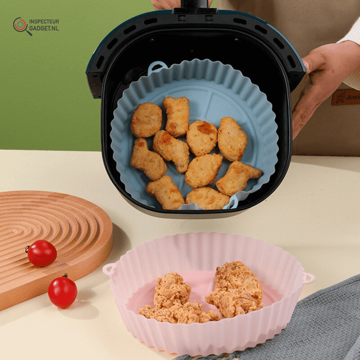 Silikone Airfryer Kurv - Genanvendelig