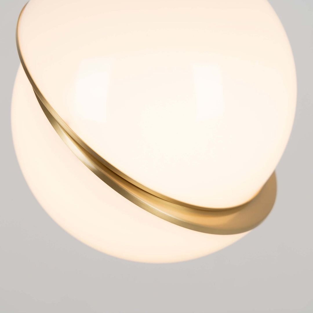 Måneformet Pendellampe i Moderne Design