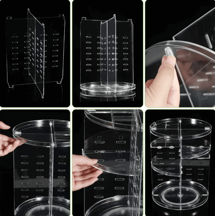 360° Roterende Kosmetik Organizer - Makeup Opbevaring