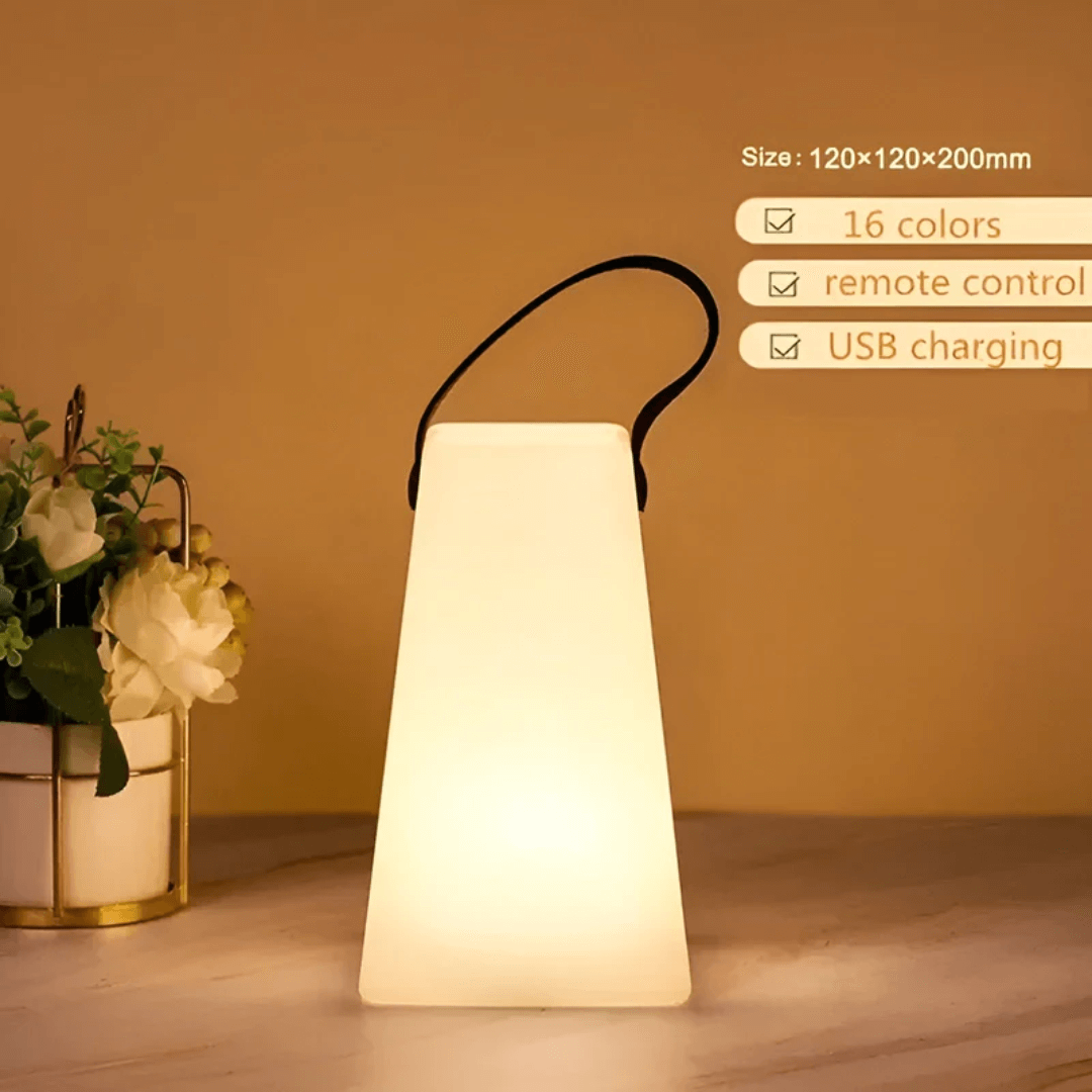 Trådløs LED Bordlampe Vandtæt til Indendørs & Udendørs