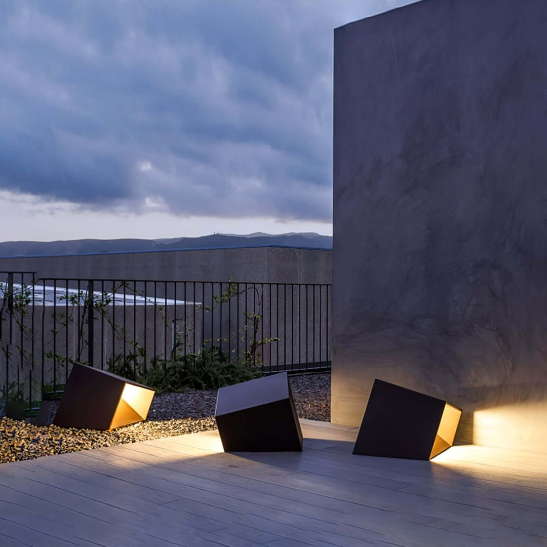 LED Solar Udendørs Havekubelys IP65