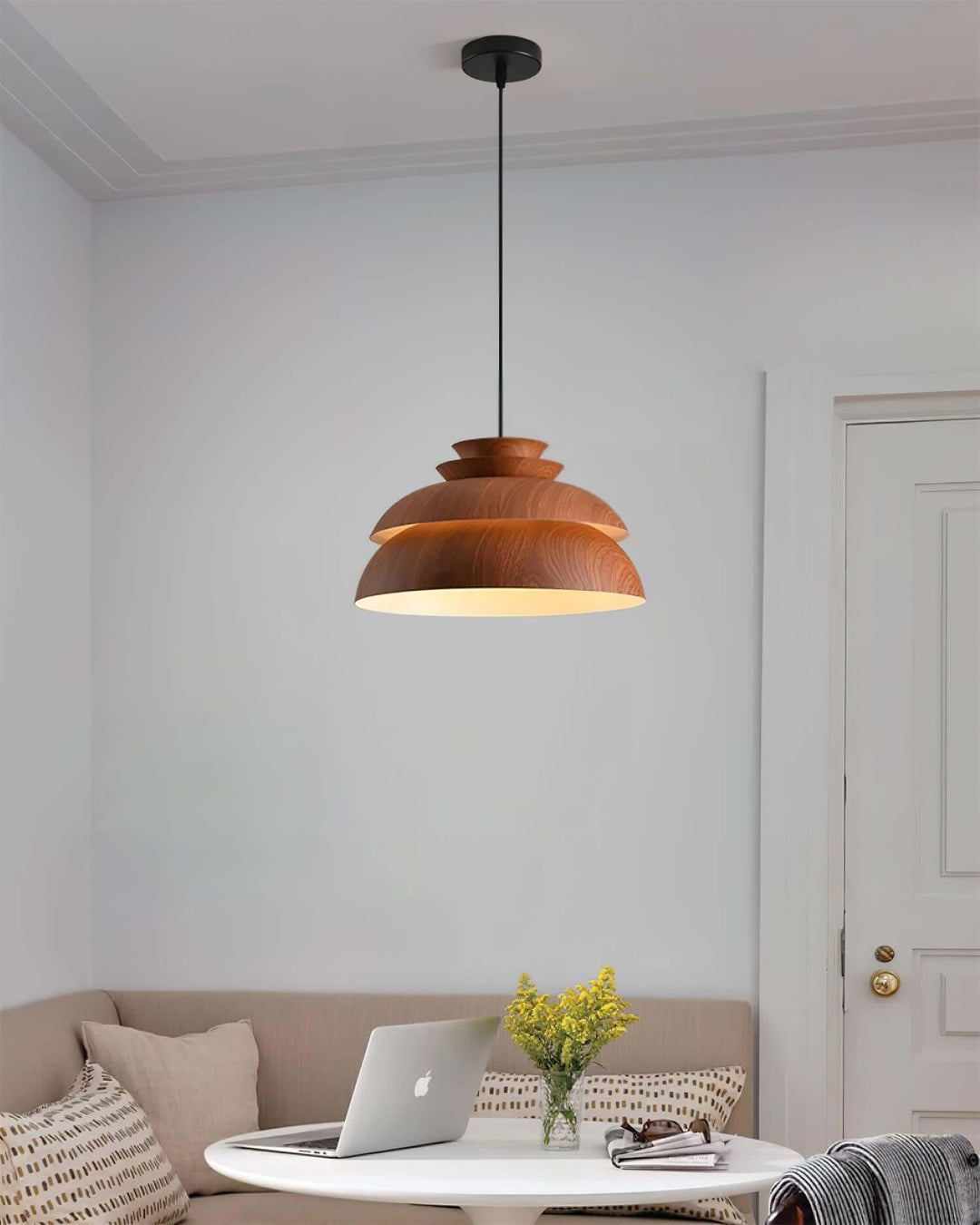 Elegant Midori Pendellampe i Aluminium
