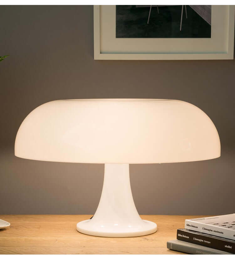 LED Bordlampe med Champignon Design