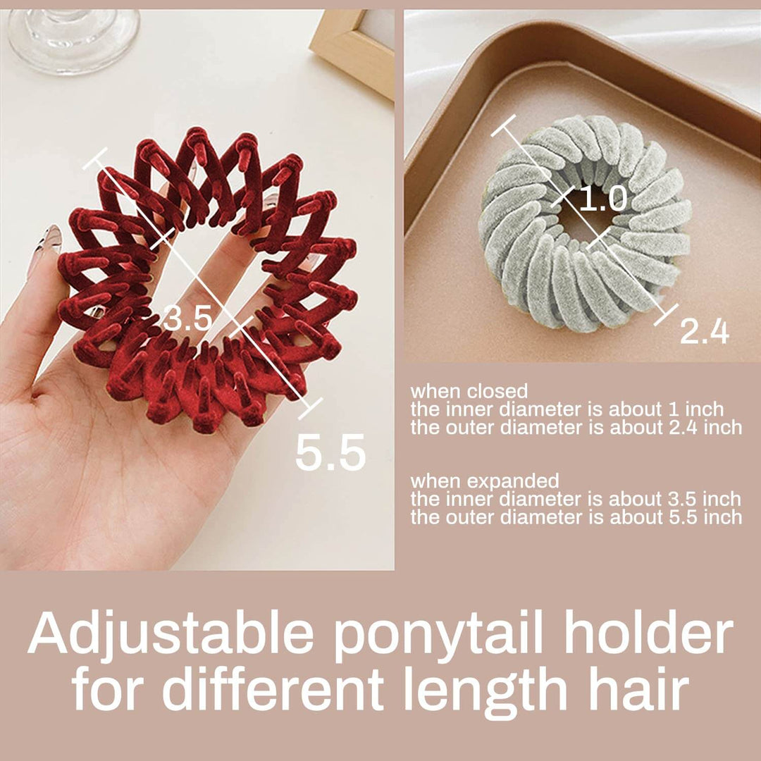 Kvinders Hårklemmer Sæt med 3 Fuglerede Design