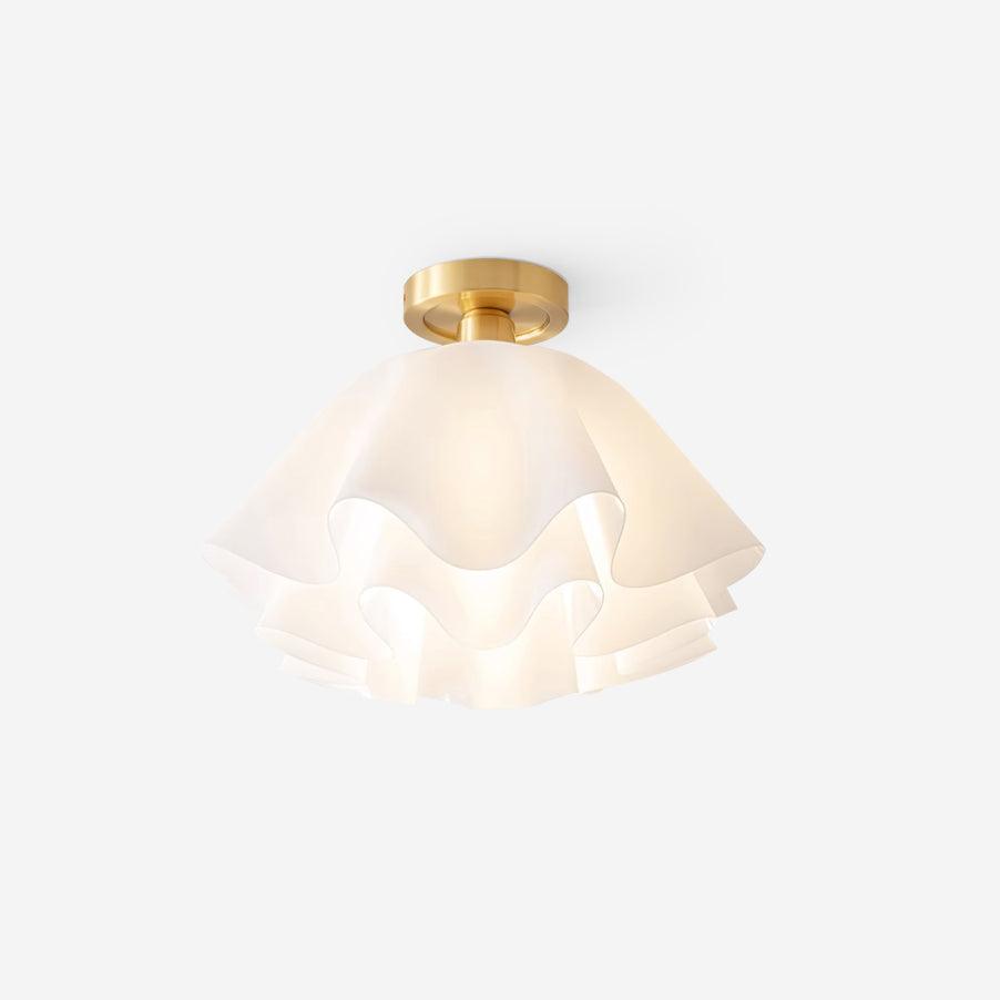 Moderne loft kobberloftslampe