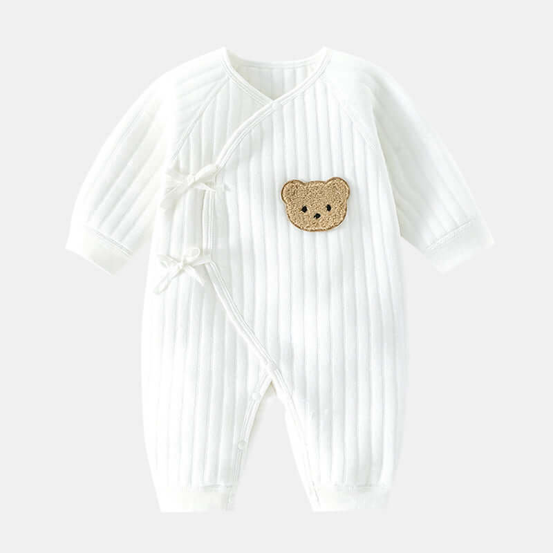 Baby Bamseheldragt i Blød Bomuld - Forår & Efterår