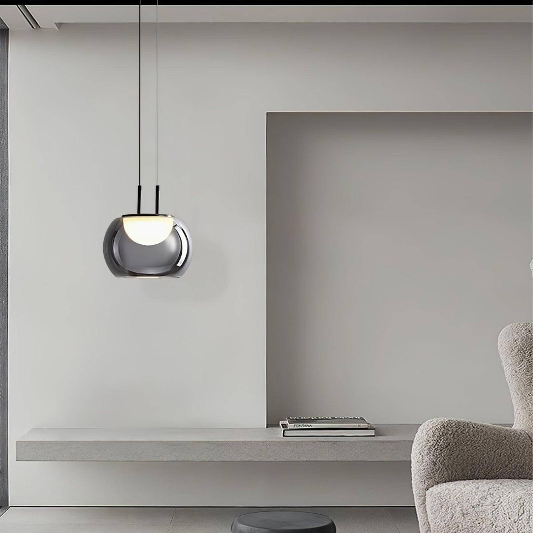 Moderne Halo Pendelophæng, 3-flamme
