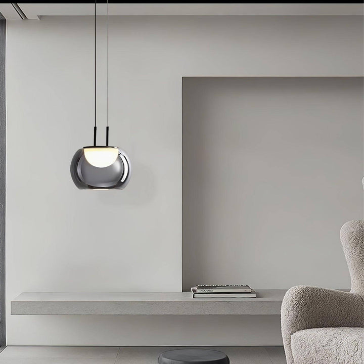 Moderne Halo Pendelophæng, 3-flamme