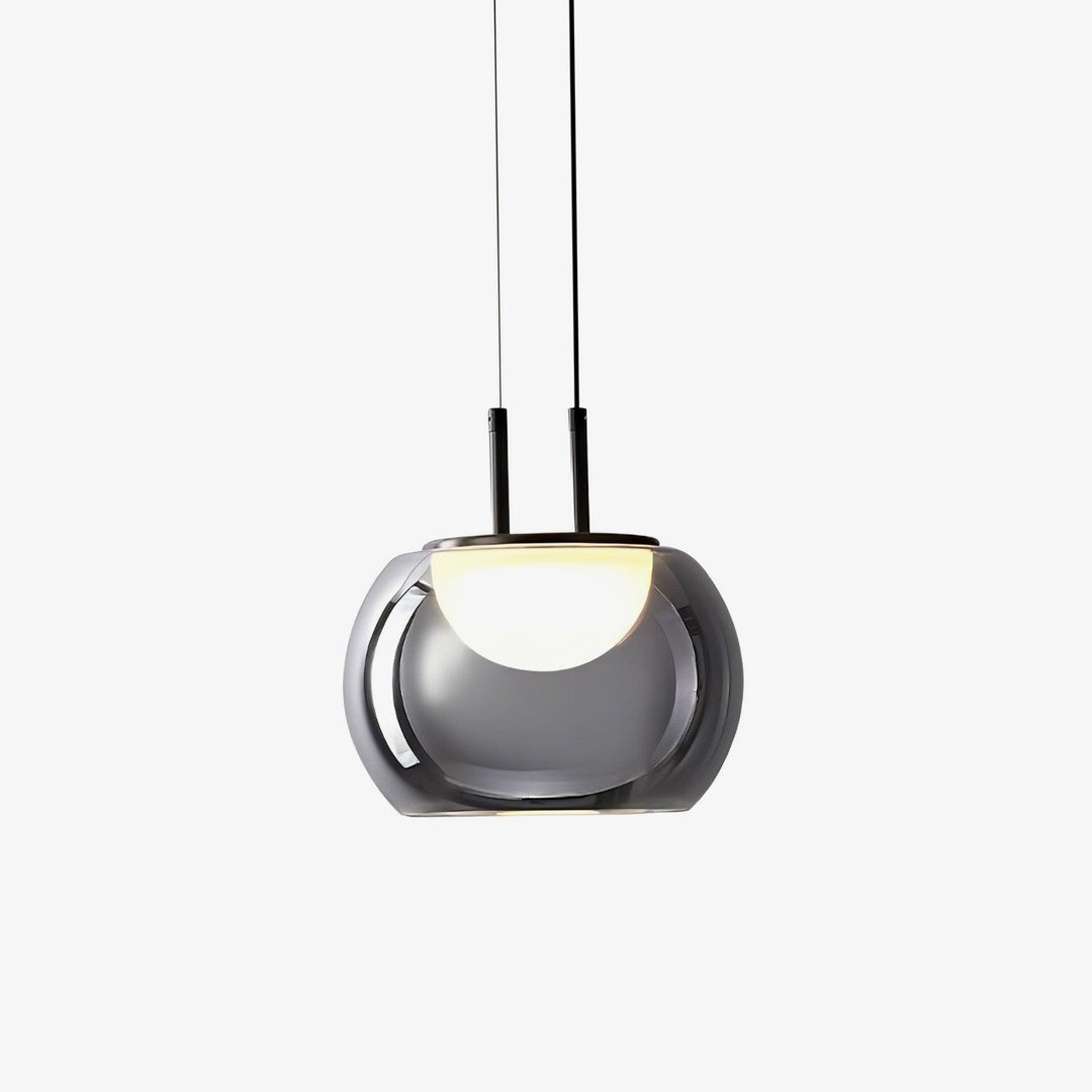 Moderne Halo Pendelophæng, 3-flamme