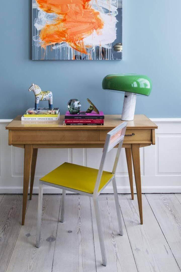 Designer Bordlampe i Marmor