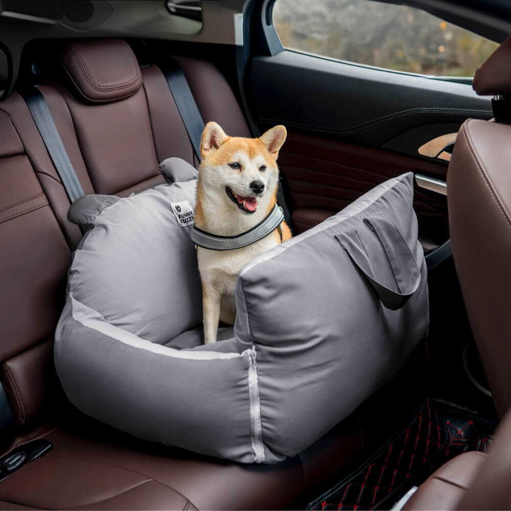 Sikker Autostol til Hunde med Beskyttelsespuder
