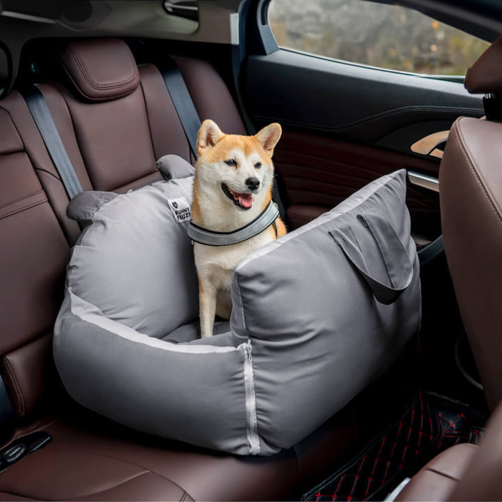 Sikker Autostol til Hunde med Beskyttelsespuder