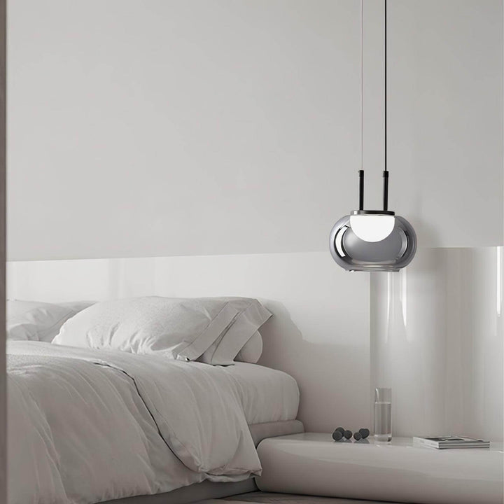 Moderne Halo Pendelophæng, 3-flamme