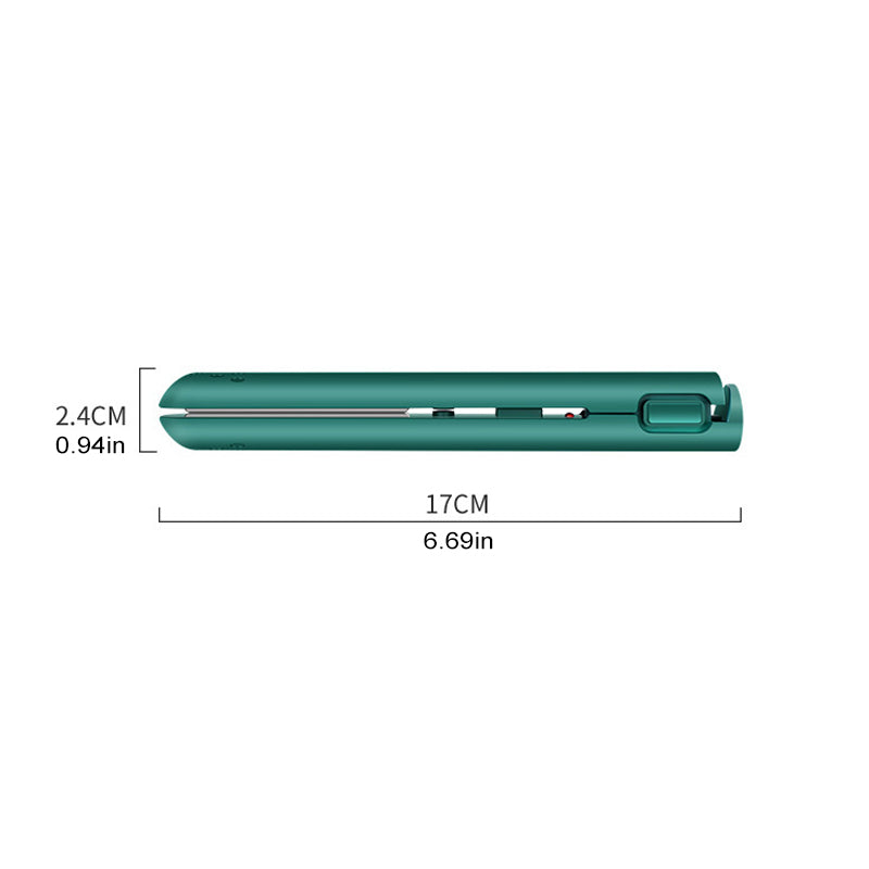 2-i-1 hårstyler i brug, ergonomisk design, klar til at skabe fleksible frisurer.